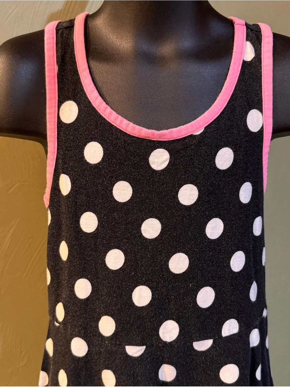 Lot of 3 Girls Dresses Sizes 5 & 6 Striped Polka Dot Floral Pink/Black/White